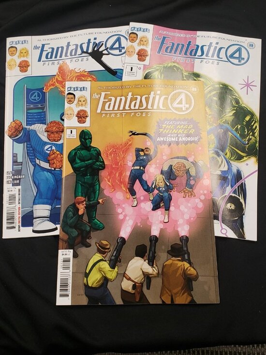 Marvel Other - Fantastic Four First Foes #1 x3 Variant Set 2026 Noto Kaare Marvel Comics